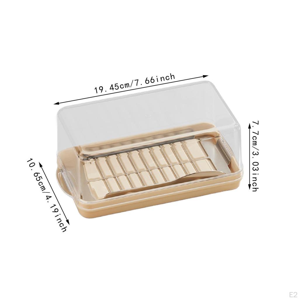 , Käseschneider, Transparente Abdeckung, Multifunktionale Aufbewahrungsbox, mit Deckel für