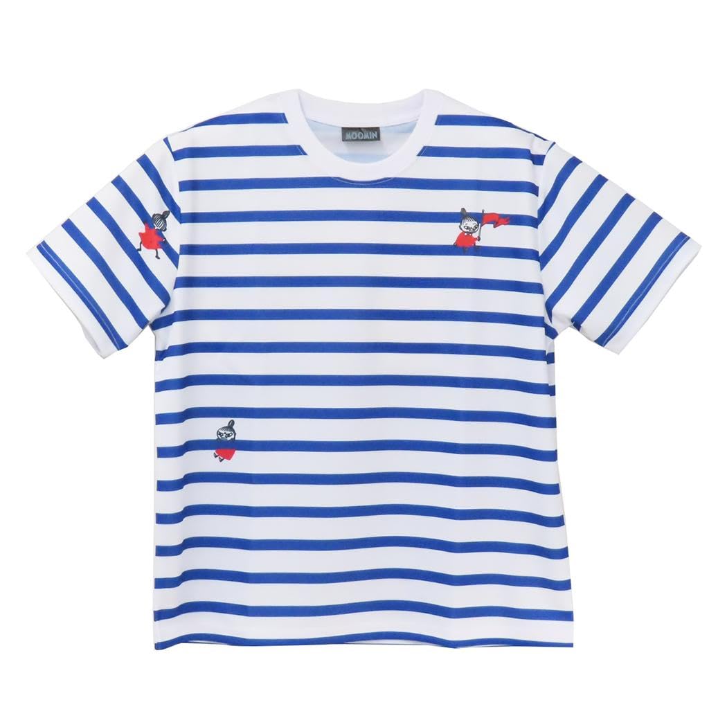 

Футболка Moomin Little My Dry Mesh Белая x Темно-синяя белый