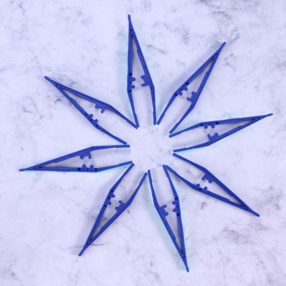 Applicator Medical Beads Tools Plastic Tweezer Kit Hand Tool Set Forceps for Crafts Repair Tweezers