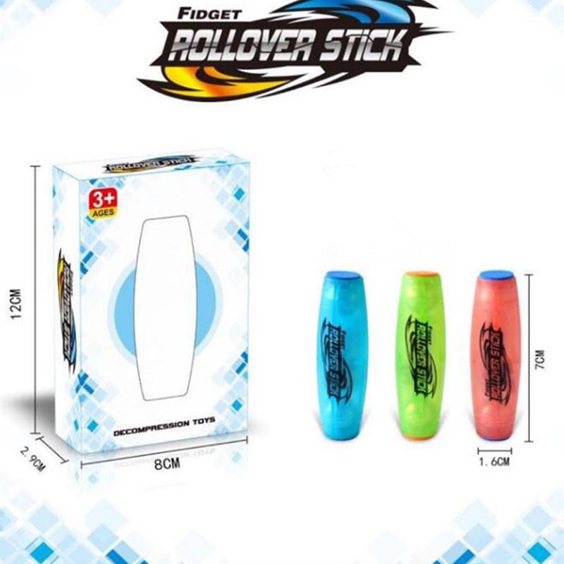 Fashion Fidget Toys Mokuru Wood Stick Funny Flip Desktop Table