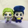 Mignon Peluche JoJo's Bizarre Adventure 10cm Josuke Higashikata Yoshikage Kira Mini Poupée en Coton Personnage Chibi Porte-clés Pendentif Collectionneurs Cadeau