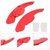 Förlängning av rattpaddlar för VW Golf 6 Tiguan CC Aluminium Röd