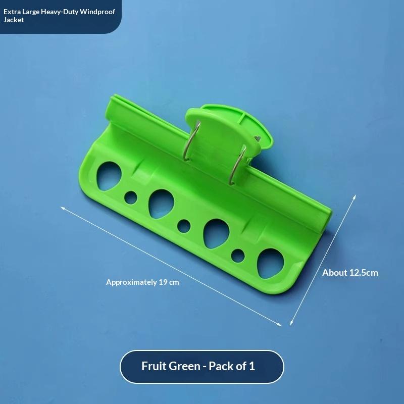 1Pc Plastic Windproof Clamp Clothesline Pole Quilt Drying Clip Outdoor Clothes Hanger Fixed Clamp