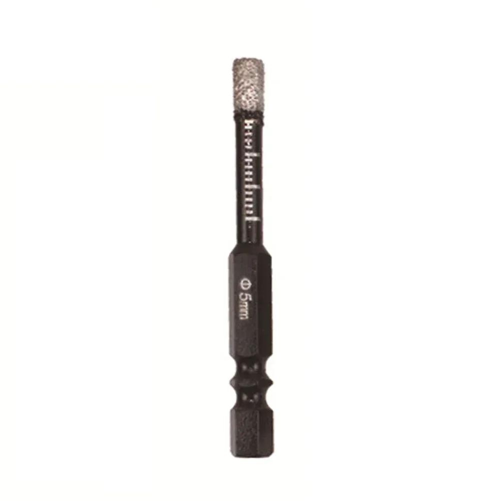 2222222222 6-12mm Hex Handle Vacuum Brazed Diamond Dry Drill Bits Ceramic Tile Hole Saw Marble Granite Cup Saw Hole Opener
