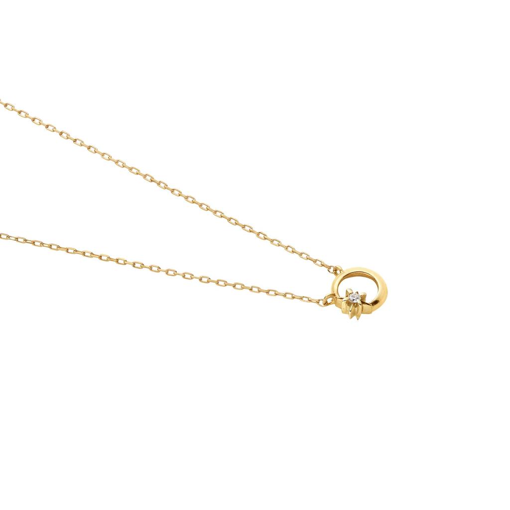 Necklace K10 Diamond Basic AJVN135740DI [Vendome Aoyama] [Official]