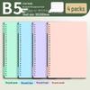 Morandi Colors Detachable Coil Notebook - B5, A4, A5 - Student-Friendly, High-Quality Loose-Leaf Design