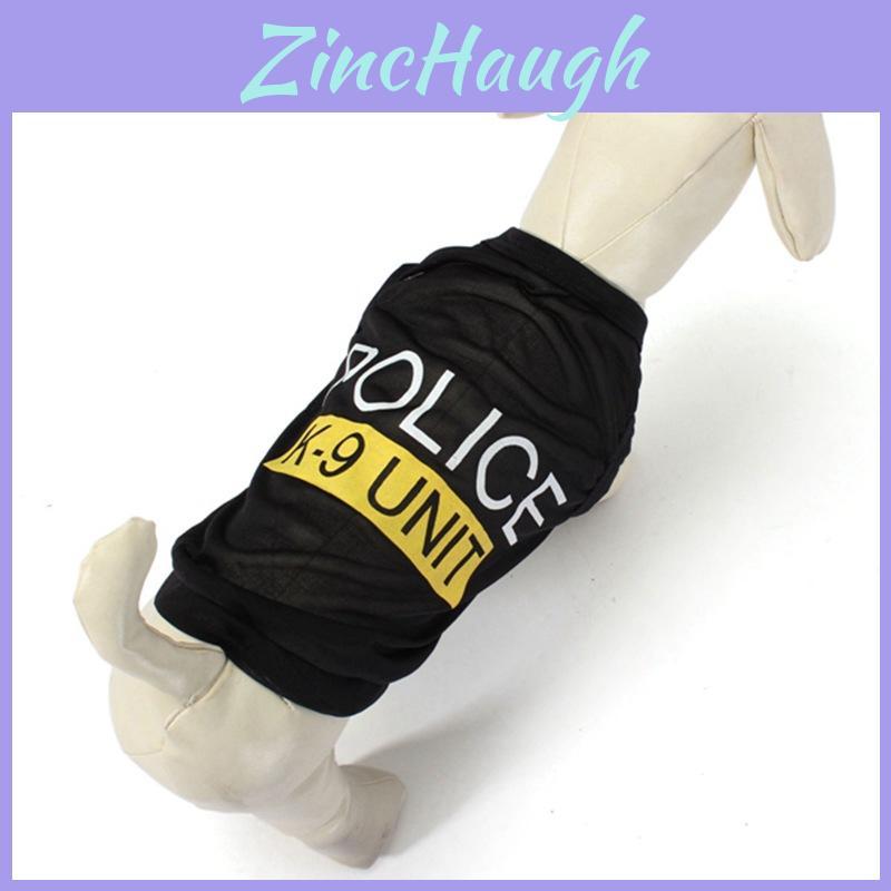 Pet Dog And Cat T Shirt With Polyester Fabric Summer Lightweight Casual For Small To Large Dogs
