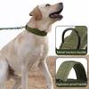 Adjustable Pet Dog Collar Polyester Fiber Pet Reflective Collar Dog Training Collar  Outdoor