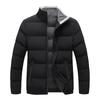 Cotton Men's Warm Winter Fleece Jacket Casual All-match Jacket 4XL Parka
