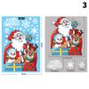 Merry Christmas Window Stickers Santa Claus Elk Snowman Designs For Home 2026 Party Supplies Ornaments Removable Wall Decals
