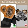 Paquete de 4 Calcetines Antideslizantes para Perros, Previenen Lamer y Morder Suelos de Madera Dura, Agarre Fuerte, Protección de Patas, Anti-Arañazos, Doble-