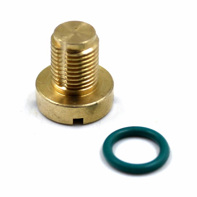 Brass Upgrade Coolant Reservoir Expansion Tank Bleeder Screw for BMW & Mini Cooper E36 E38 E39 E46 Replaces Plastic OEM