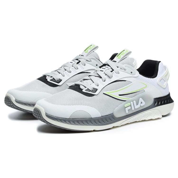 FILA Recharge Comfortable Versatile Fabric Low-Top Casual Running Shoes Men sneakers Gray A12M222125FLR
