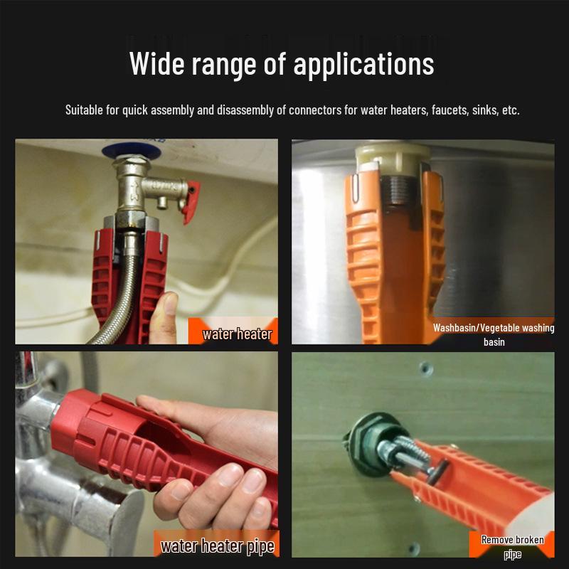 Multifunctional 8-in-1 Sink and Faucet Installation Tool