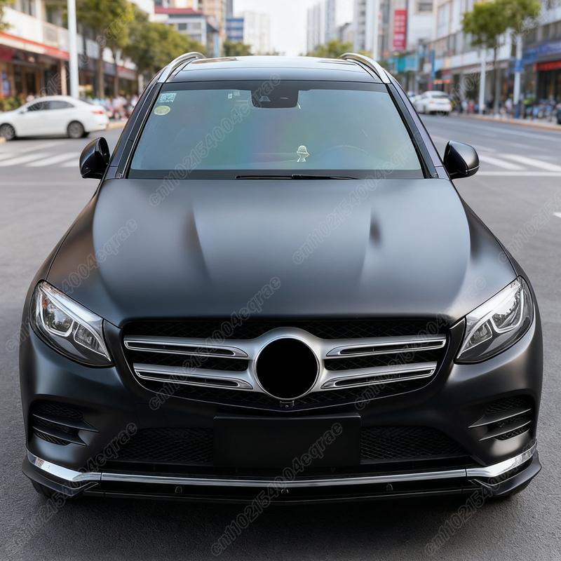 For Mercedes Benz GLC Class X253 C253 2016 2017 2018 2019 Front Bumper Spoiler Lip AMG Diffuser Splitter Guard Body Kit Auto