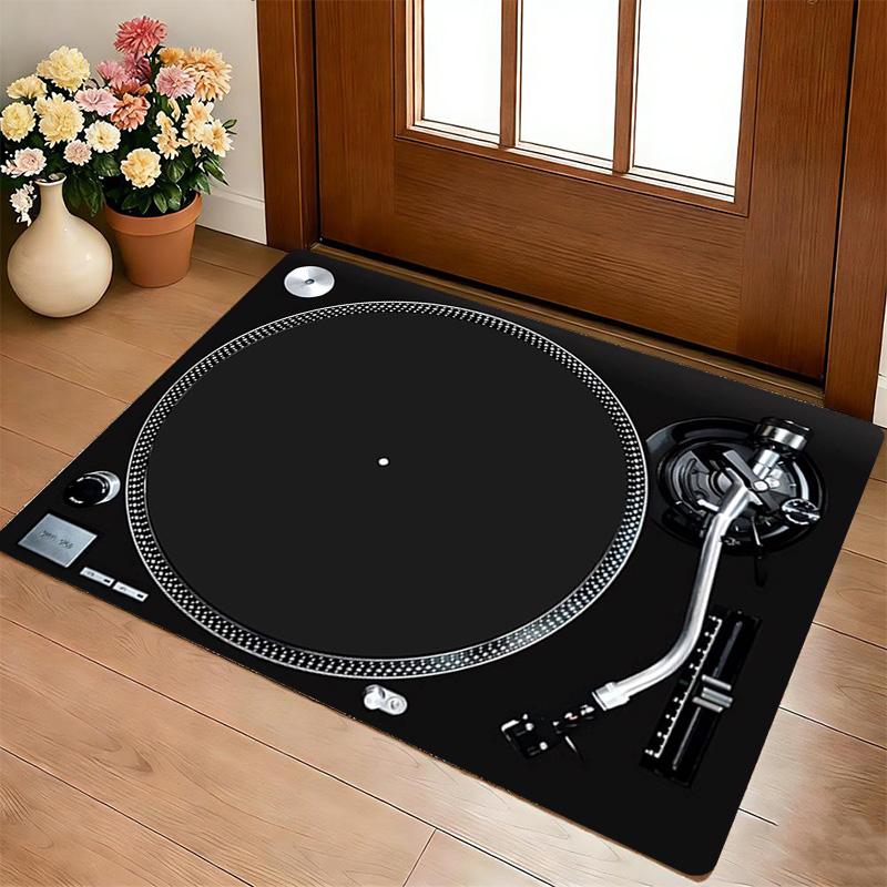 Turntable Living Room Nonslip Area Rug Soft Carpet For Bedroom Game Playroom Sofa Office Home Decor Doormat Christmas Gift C9301211