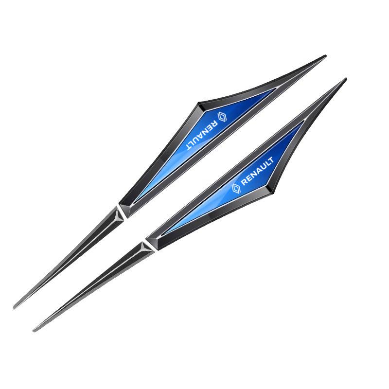 Pro Renault 2026 Nové poklice Slitkové nálepky na auto Příslušenství pro auto pro Renault RS Megane Clio 4 Captur Talisman Laguna 3