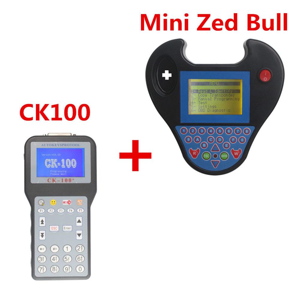 Hot Sale CK100 V99.99 New Generation Of SBB No Tokens Limited&MINI Zed Bull V508 Multi-Language Transponder