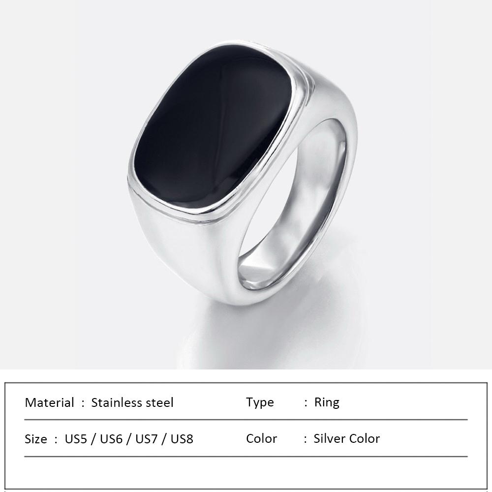 Waterproof Stainless Steel Ring for Women Non-fading Heart Ring Stylish Metal Rings Simple New Jewelry