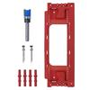 Door Hinges Jig Door Hinge Routing Jig Door Hinge Mortiser Kits Template for 2-1/2inch-6inch Length 1-3/8 to 2-1/2