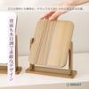 EXDUCT Tabletop Tabletop Wooden Makeup Cosmetic Interior Mirror Mirror, Mirror, Stand, Frame, & Mirror, (Large)