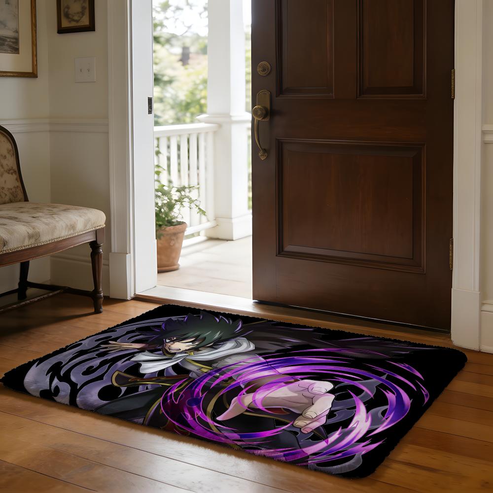 Anime FFAIRY TAIL Floor Mat Soft Flannel Absorbent Mat Non-Slip Rug Home Bedroom Bathroom