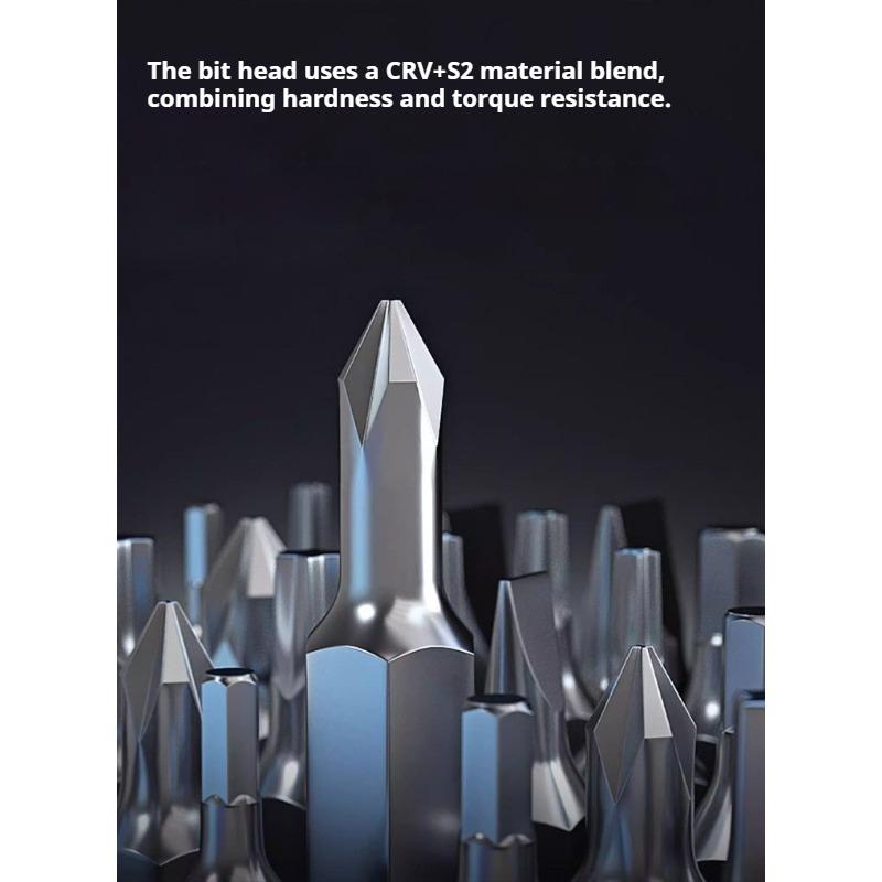 Multifunctional Ratchet Screwdriver Set 32 In 1 Wrench Driver S2 Steel High Hardness Socket Screwdriver Set