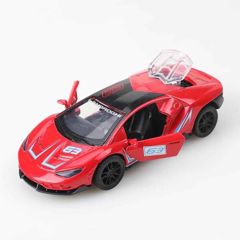 (Bagged) 1.36 Simulation Alloy Pullback Racing Car, Super Cool Colors, The Best Birthday Gift for a Boy.
