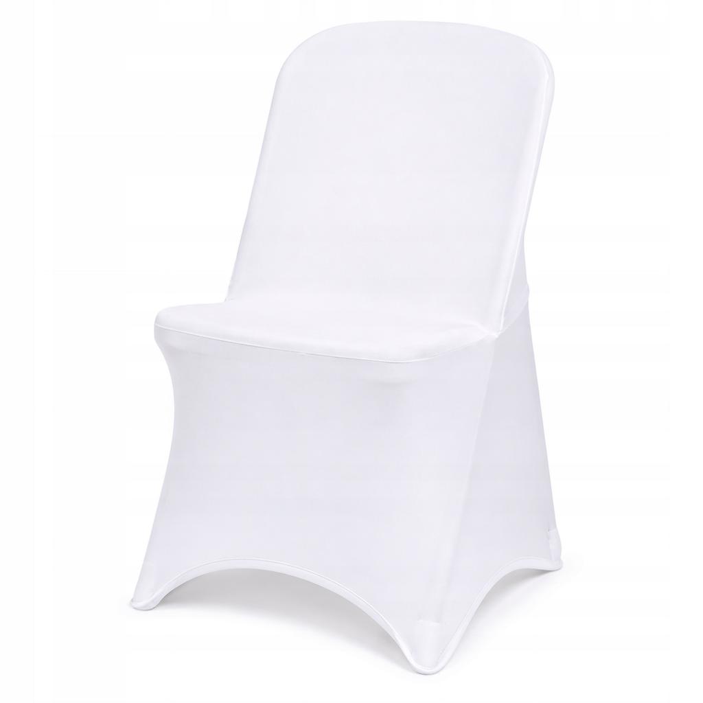 Banquet Chair Cover White Universal Elastic THICK