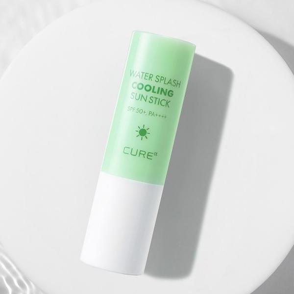 CURE Water Splash Cooling Sun Stick Sun Screen SPF50+ PA++++ Aloe UV protector 11g
