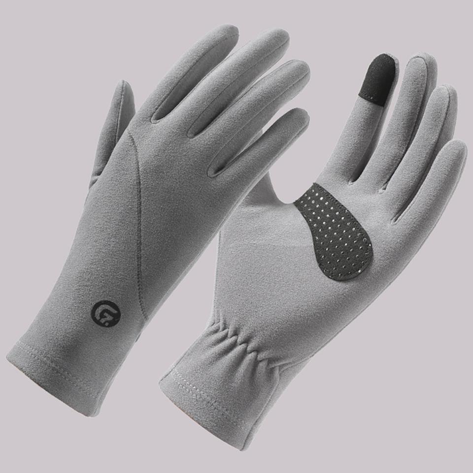 

Durable And Safe 1Pair Winter Warm Gloves Outdoor Cycling Anti-Slip Windproof Touch Screen Outdoor Sports Daily Commuting Gloves Men Women