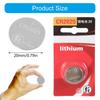 CR2025 Coin Cell Battery 3V Single Pack, Lithium Button Cell for Toys, Remotes, and Electronic Devices