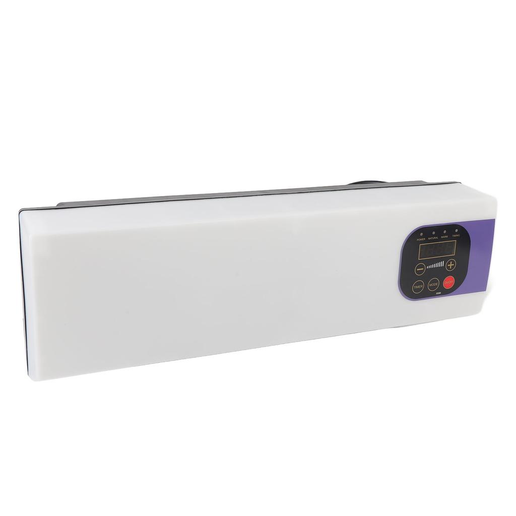 Wall Heater for Indoor Use PTC Heating 3 Speed Level Smart Timer Remote Control Low Noise Electric W