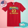 McDowell's All American All Stars Movie Men's Red Size S-5XL
