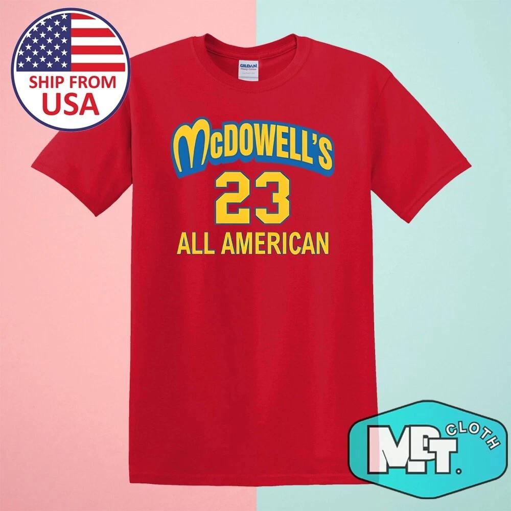 McDowell s All American All Stars Movie Men s Red Size S-5XL 3XL