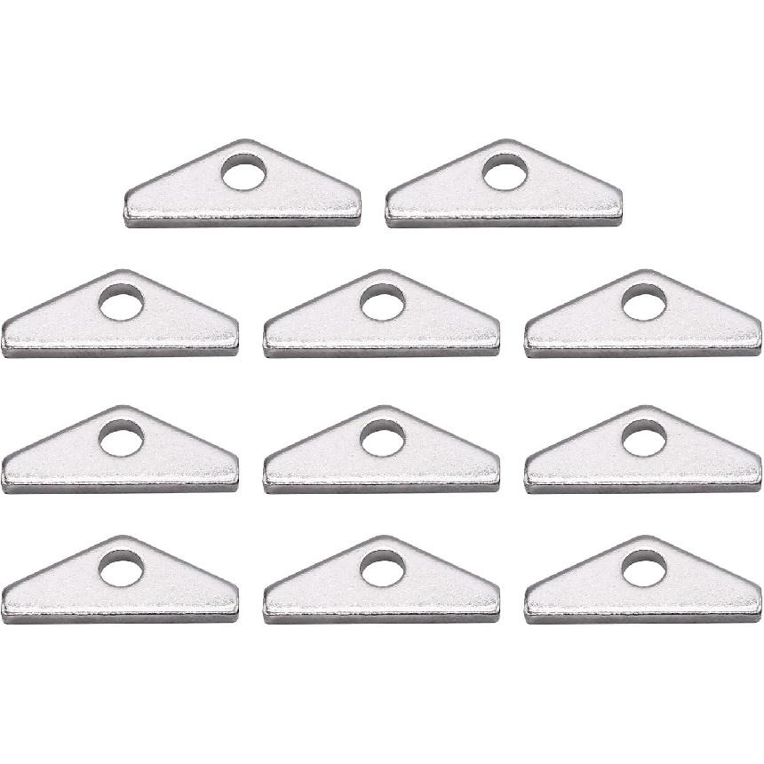 GoolRC Chrome Valve Cover Mini Tabs Hold Down 14 pc Replacement for Chevy BBC Big Block 396 427 454 502