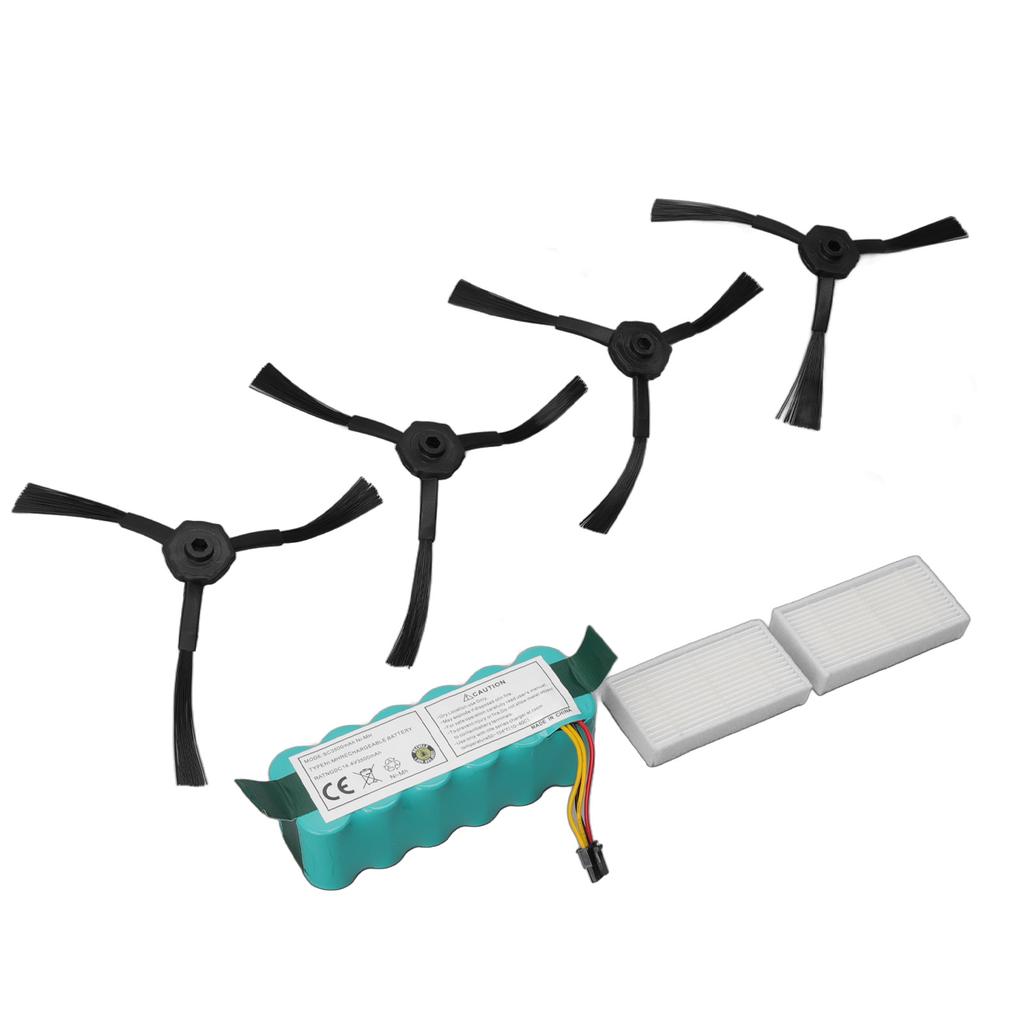 Sweeper NiMH Battery Side Brush and Filter 3500MAH Environmentally Friendly Sweeper Accessory for