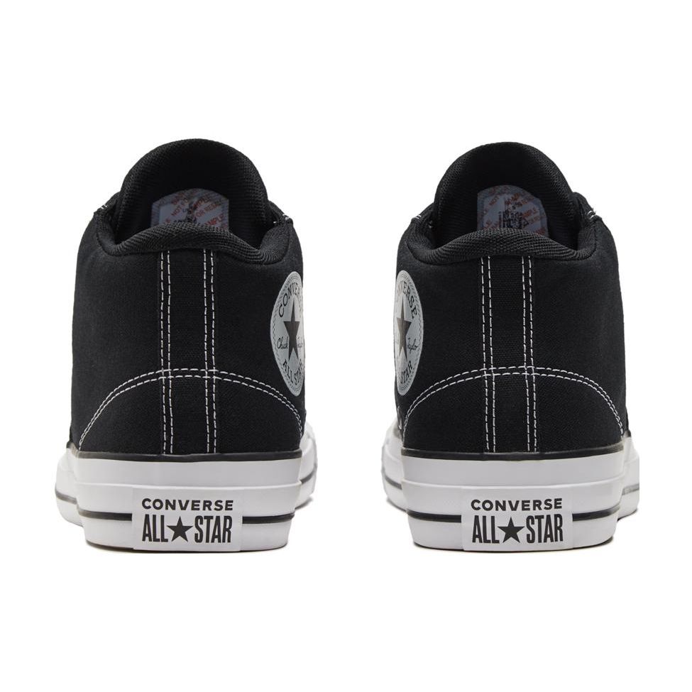 Converse Chuck Taylor All Star Malden Street Retro Durable Mid-Top Canvas Sneakers Unisex Sneakers Black White A00811C