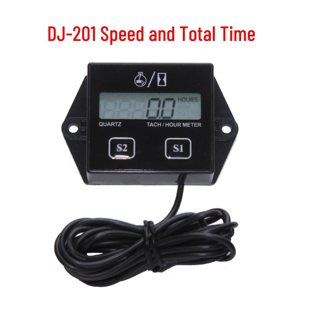 Digital Gasoline Engine Tachometer for Chainsaws and Lawn Mowers