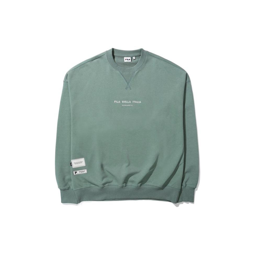 New FILA Sweatshirts Unisex Green FS2POE1103X-LFG