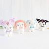 Adorable Sanrio Plush Toy Keychain Super Soft Cinnamoroll Kuromi Melody Bag Charm