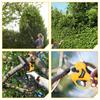 MELLWIN Perche télescopique 200cm Électrique sans balais Tronçonneuse 6 pouces Cisailles pour hautes branches Outil de jardinage pour batterie 18V 21V