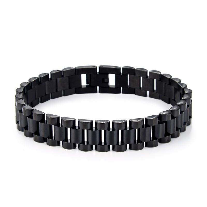 Stainless Steel Bracelet Women Electroplated Multi-ColorOL Style Adjustable U-Shaped Chain Link Jewelry