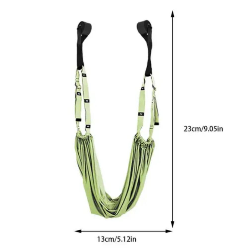 Door Hanging Pull Rope Aerial Yoga Strap Adjustable Female Gym Belt Stretch Leg Splits Trainer