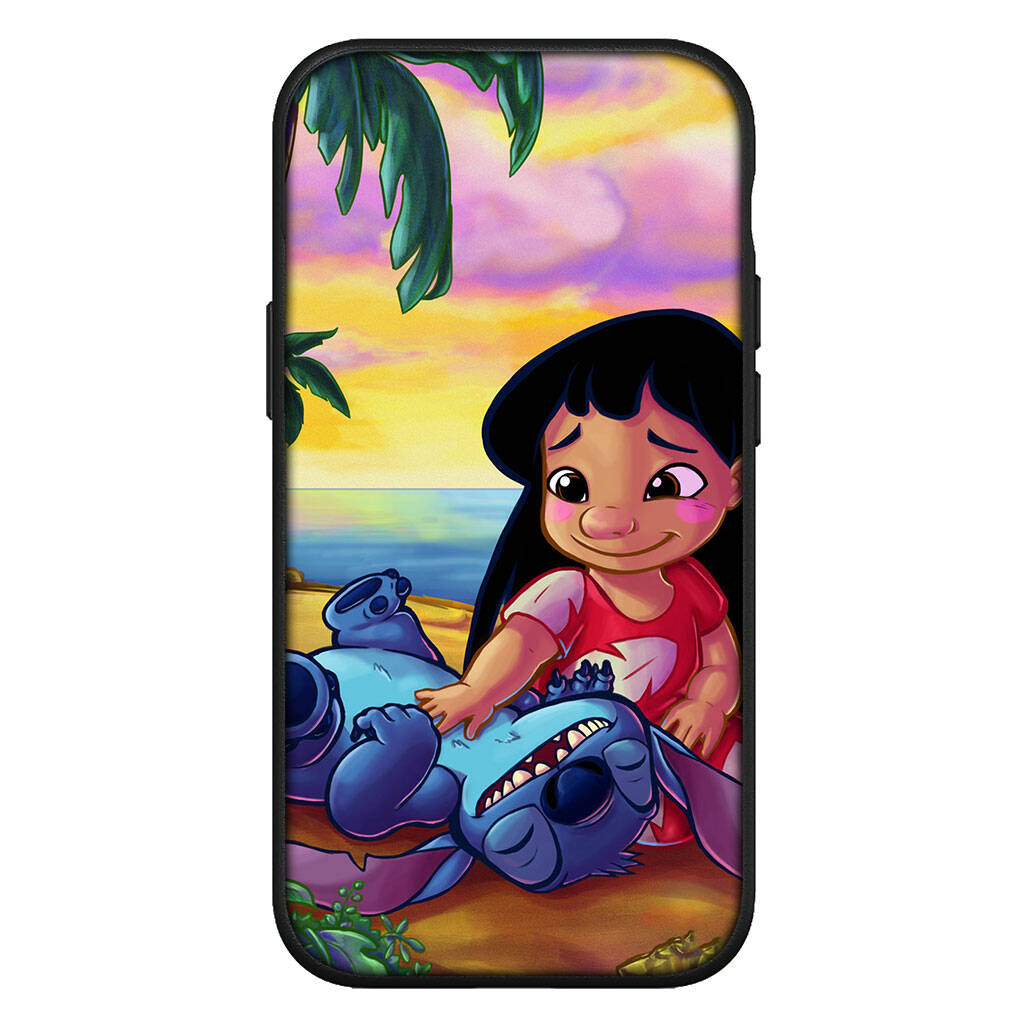 Cover for iPhone 17 16 15 Xiaomi Poco Redmi Note 14 13 12 11 Pro Max 9 16e Samsung Galaxy S25 S24 S23 OPPO Huawei Cute Lilo Cartoon Stitch Phone Case