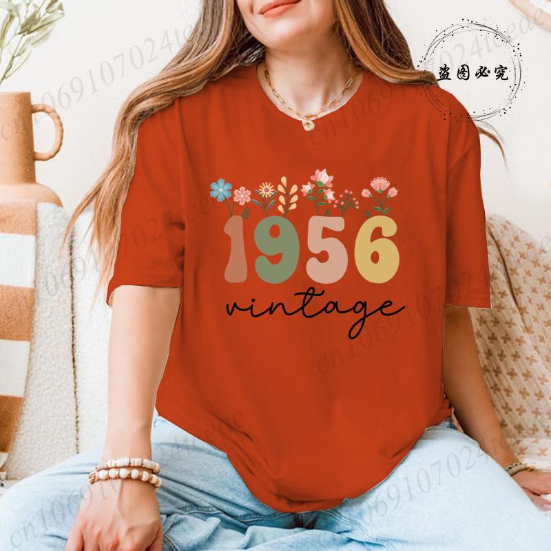 Vintage Est 1956 TShirts 70th Birthday Present Gift ShirtUnisex Tee 70th Birthday TShirtsWomens Tops Gift for Him and Her