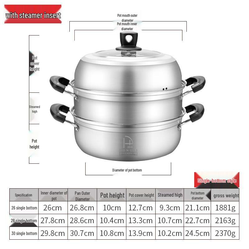 Yoshida Craftsman Stainless Steel Multifunction Steamer & Soup Pot