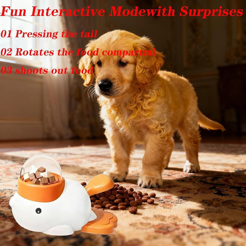 Interaktivní dávkovač hračka pro psy, miska na pomalé krmení, interaktivní krmítko pro psy, hračka pro trénink inteligence a cvičení pro kočky a psy.