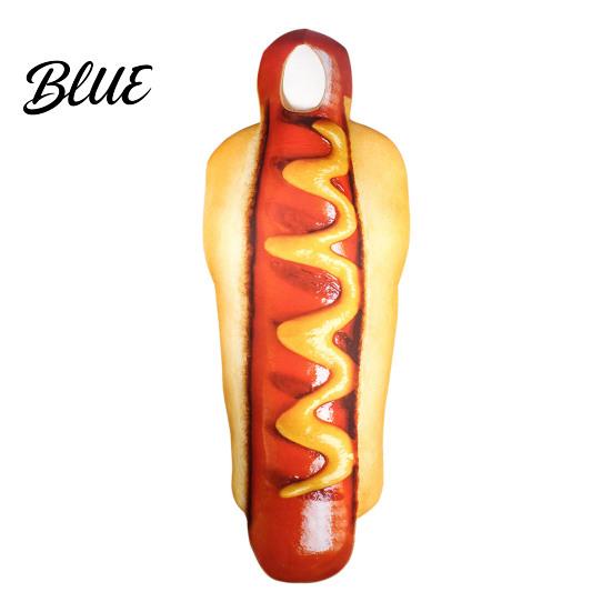 Unisex Food Outfit Adults Fast Costume Hot Dog Hamburger French Fries Dress-Up Costume Cosplay Dress Up for Halloween Holiday Party Women Attire