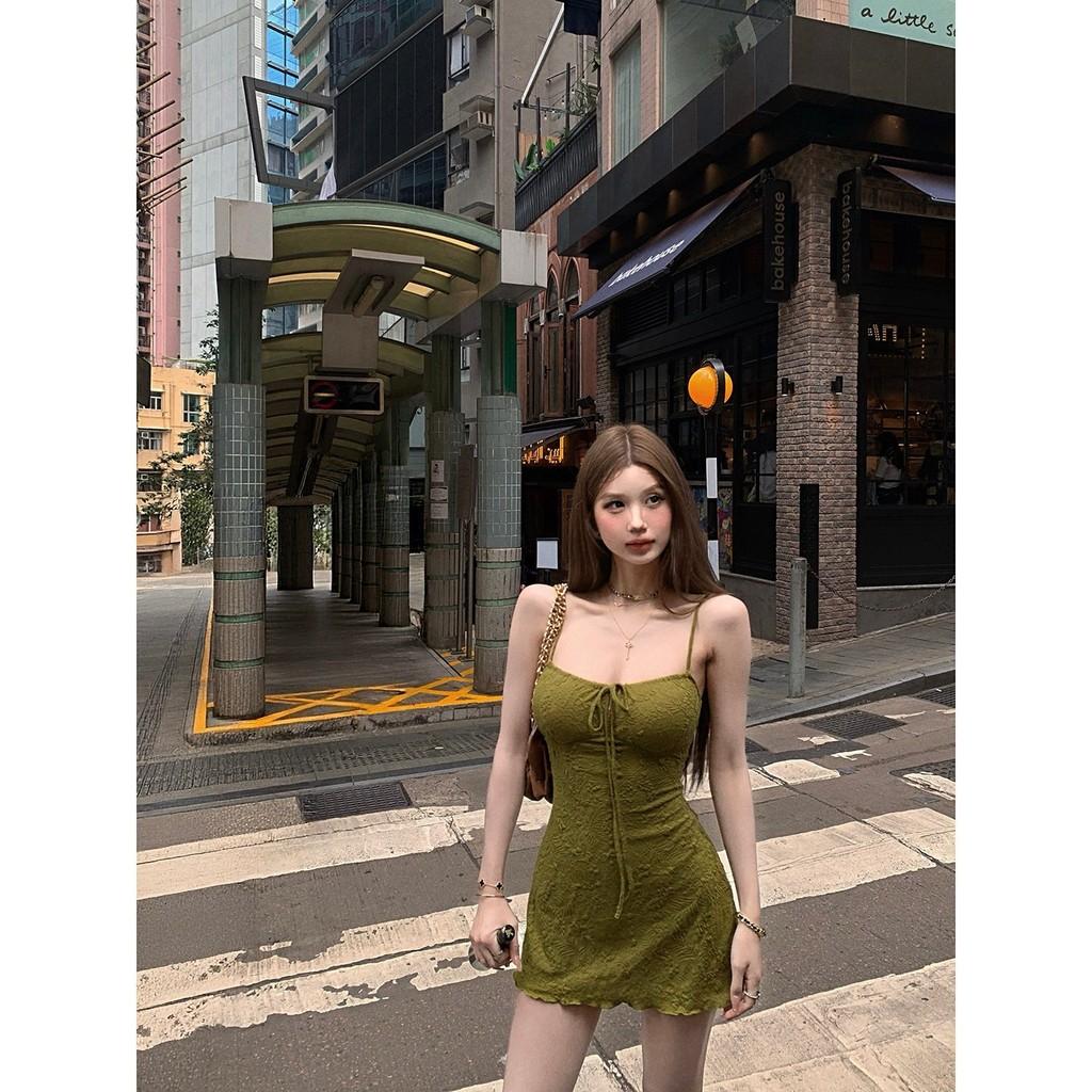 Vintage Mod Solid Color Dress With Polyester Fabric For Casual Daywear